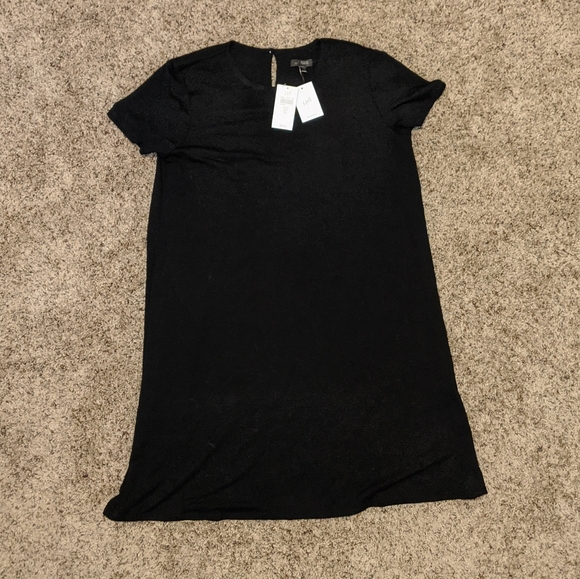 J. Jill Black T-shirt dress. Small petite. - Picture 8 of 10